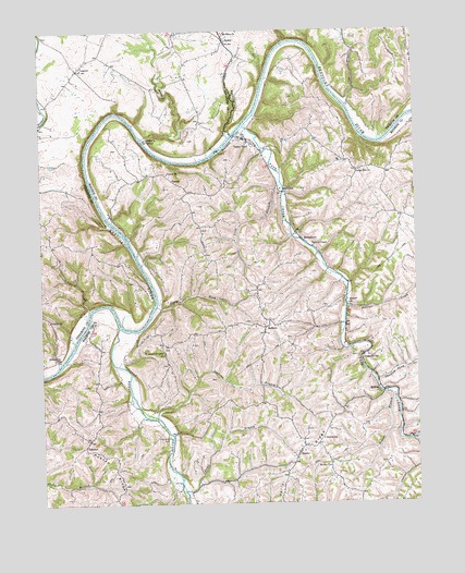 Valley View, KY USGS Topographic Map