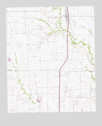 Valley View, TX USGS Topographic Map