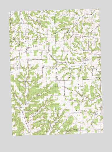 Valton, WI USGS Topographic Map