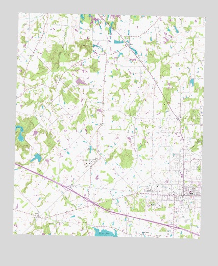 Van, TX USGS Topographic Map