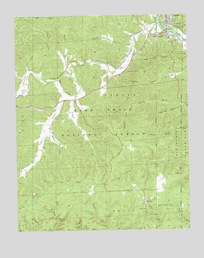 Van Buren South, MO USGS Topographic Map