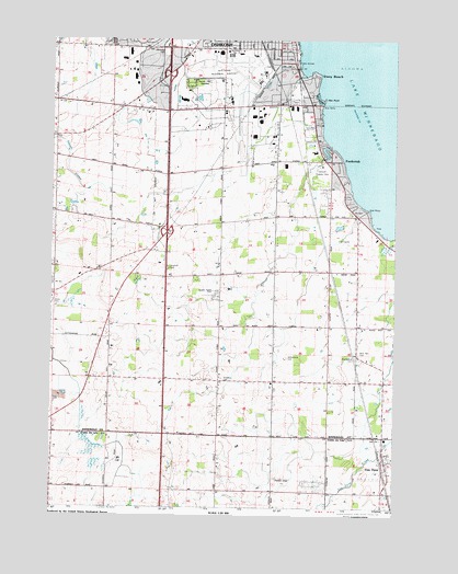 Van Dyne, WI USGS Topographic Map