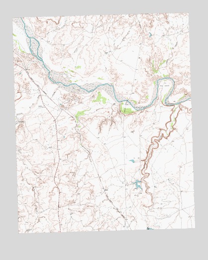 Boden, TX USGS Topographic Map