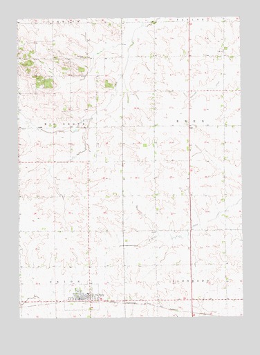 Van Horne, IA USGS Topographic Map
