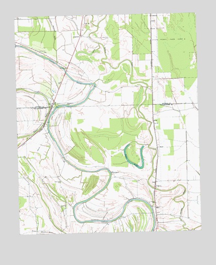 Vance, MS USGS Topographic Map