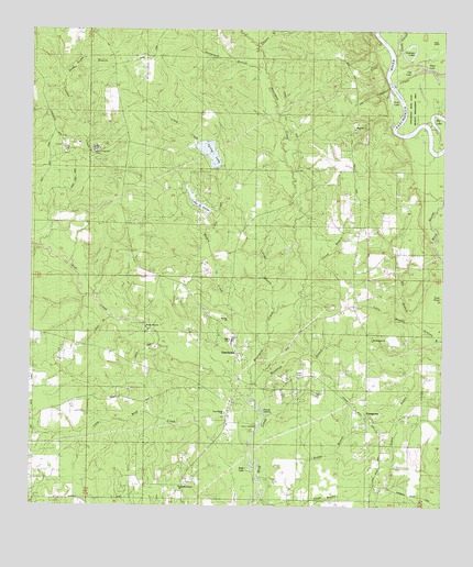 Vancleave, MS USGS Topographic Map
