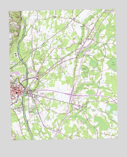 Vander, NC USGS Topographic Map