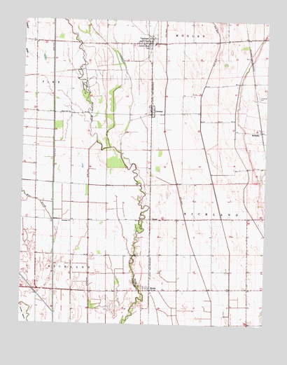 Vanduser, MO USGS Topographic Map