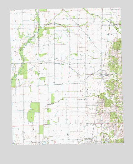 Vanndale, AR USGS Topographic Map