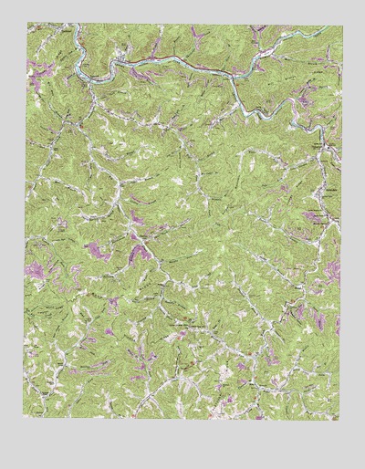 Vansant, VA USGS Topographic Map