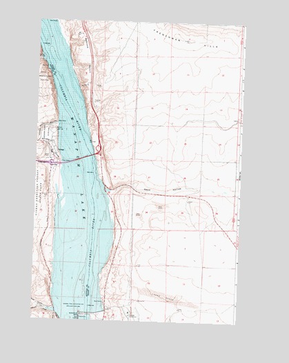 Vantage, WA USGS Topographic Map