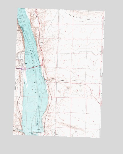 Vantage, WA USGS Topographic Map