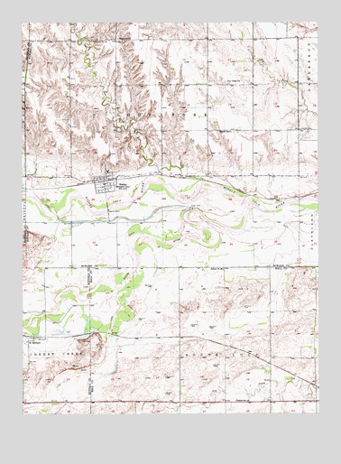 Boelus, NE USGS Topographic Map