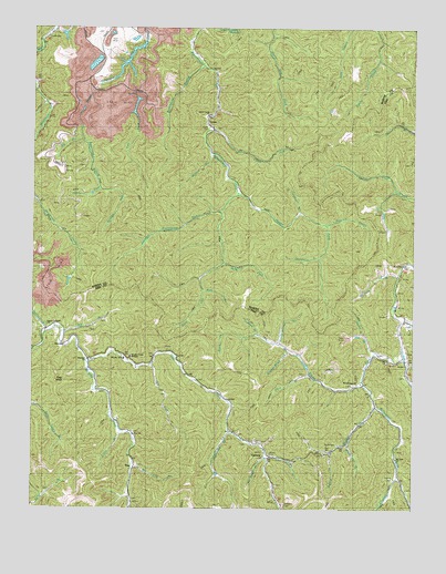 Varney, KY USGS Topographic Map