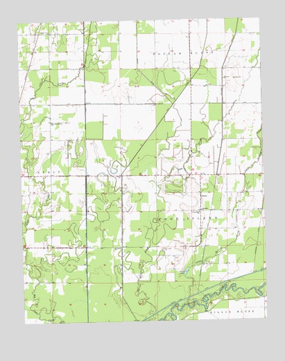 Vastus, MO USGS Topographic Map