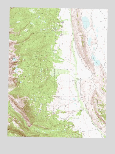 Boettcher Lake, CO USGS Topographic Map