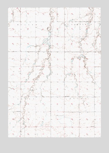 Vayland NW, SD USGS Topographic Map