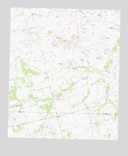Vealmoor, TX USGS Topographic Map