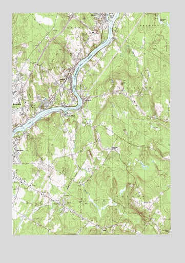 Veazie, ME USGS Topographic Map