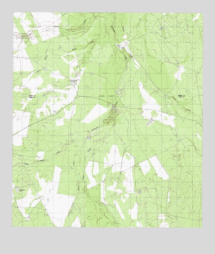 Velenzuela Creek, TX USGS Topographic Map