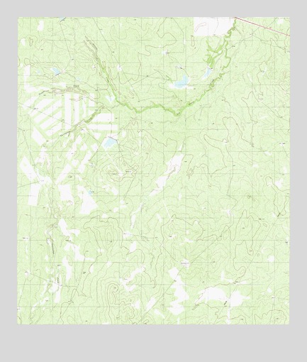 Venado Creek East, TX USGS Topographic Map