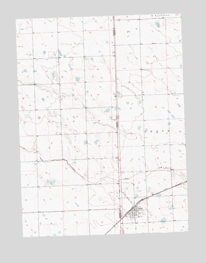 Venango, NE USGS Topographic Map