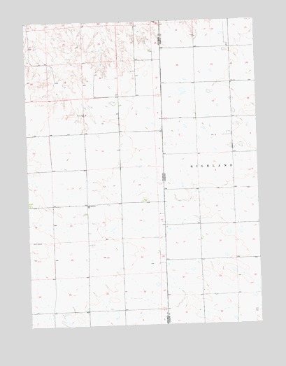 Venango NE, CO USGS Topographic Map