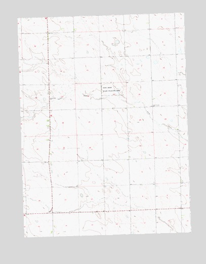 Venango SW, CO USGS Topographic Map