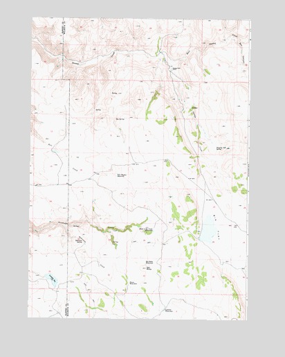 Venator Reservoir, OR USGS Topographic Map