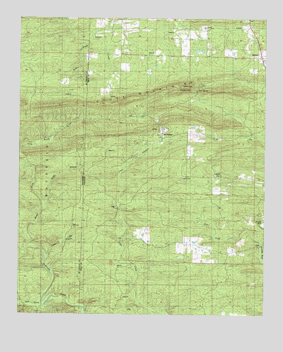 Bog Springs, AR USGS Topographic Map