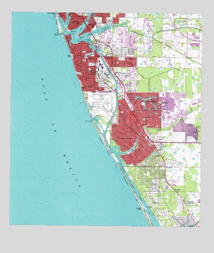 Venice, FL USGS Topographic Map