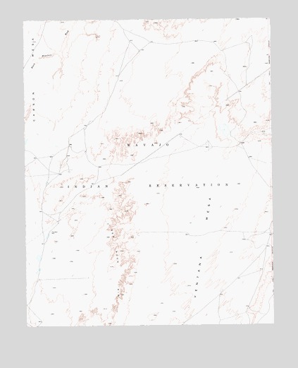 Ventana Mesa, AZ USGS Topographic Map