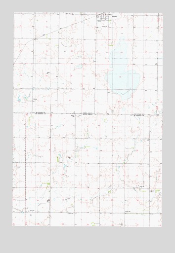 Venturia, ND USGS Topographic Map