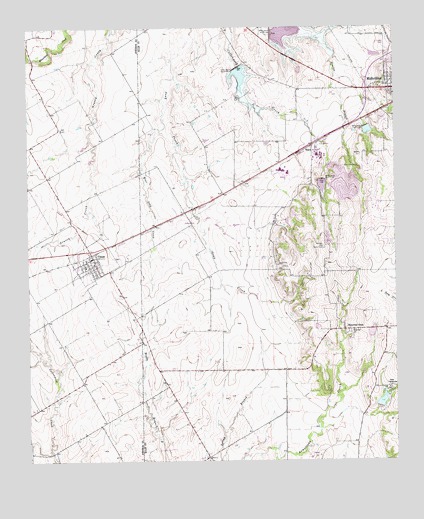 Venus, TX USGS Topographic Map