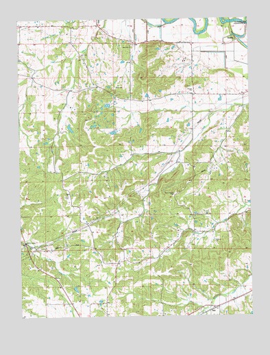 Vera, MO USGS Topographic Map