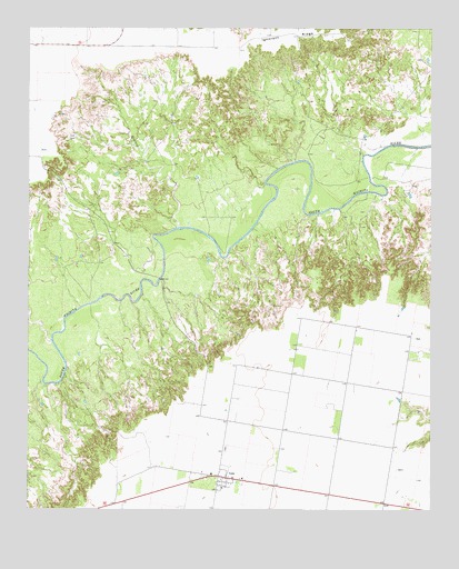 Vera, TX USGS Topographic Map