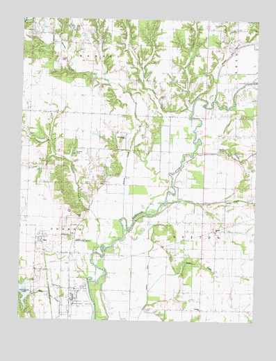 Vera, IL USGS Topographic Map