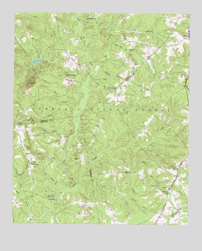 Verdery, SC USGS Topographic Map