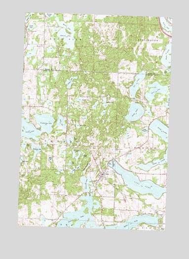 Vergas, MN USGS Topographic Map