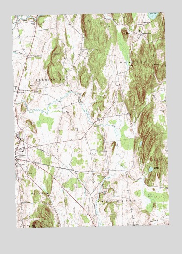 Vergennes East, VT USGS Topographic Map