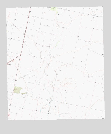 Verhalen South, TX USGS Topographic Map