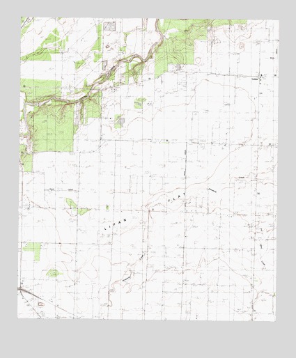 Veribest, TX USGS Topographic Map