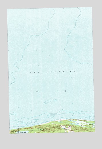Vermilion, MI USGS Topographic Map