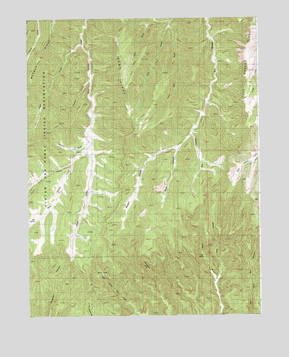 Bogart Canyon, UT USGS Topographic Map