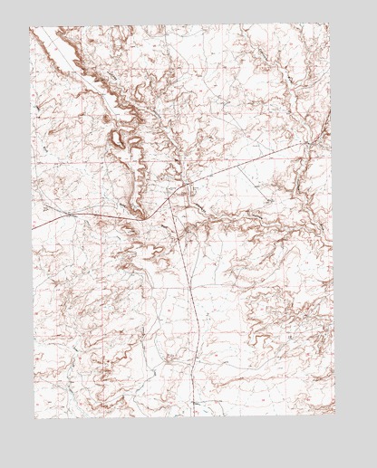 Vernal SW, UT USGS Topographic Map