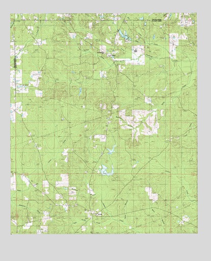Vernon, LA USGS Topographic Map