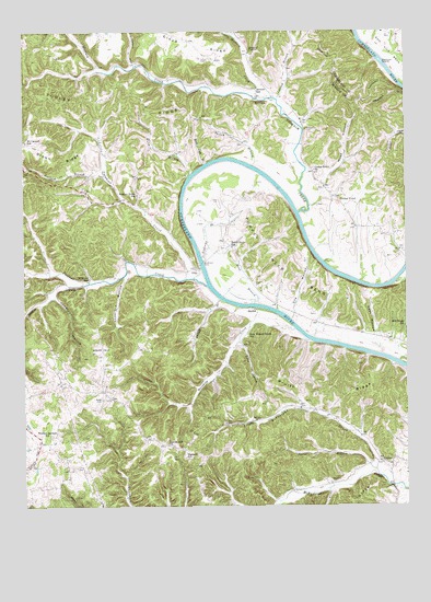 Vernon, KY USGS Topographic Map