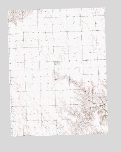 Vernon, CO USGS Topographic Map