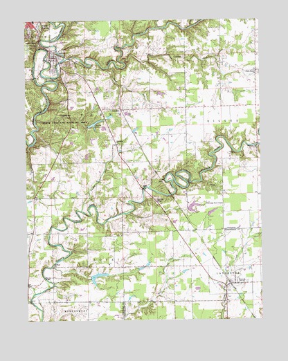 Vernon, IN USGS Topographic Map