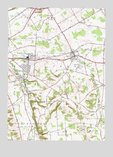 Vernon, NY USGS Topographic Map